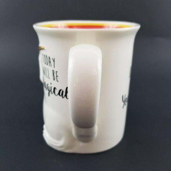 NIB Enesco Our Name is Mud Magical Unicorn Rainbow Sculpted 16 Oz Mug #6000548 - Picture 5 of 9